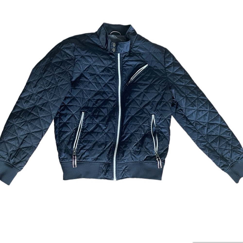 Guess men’s quilted puffer jacket